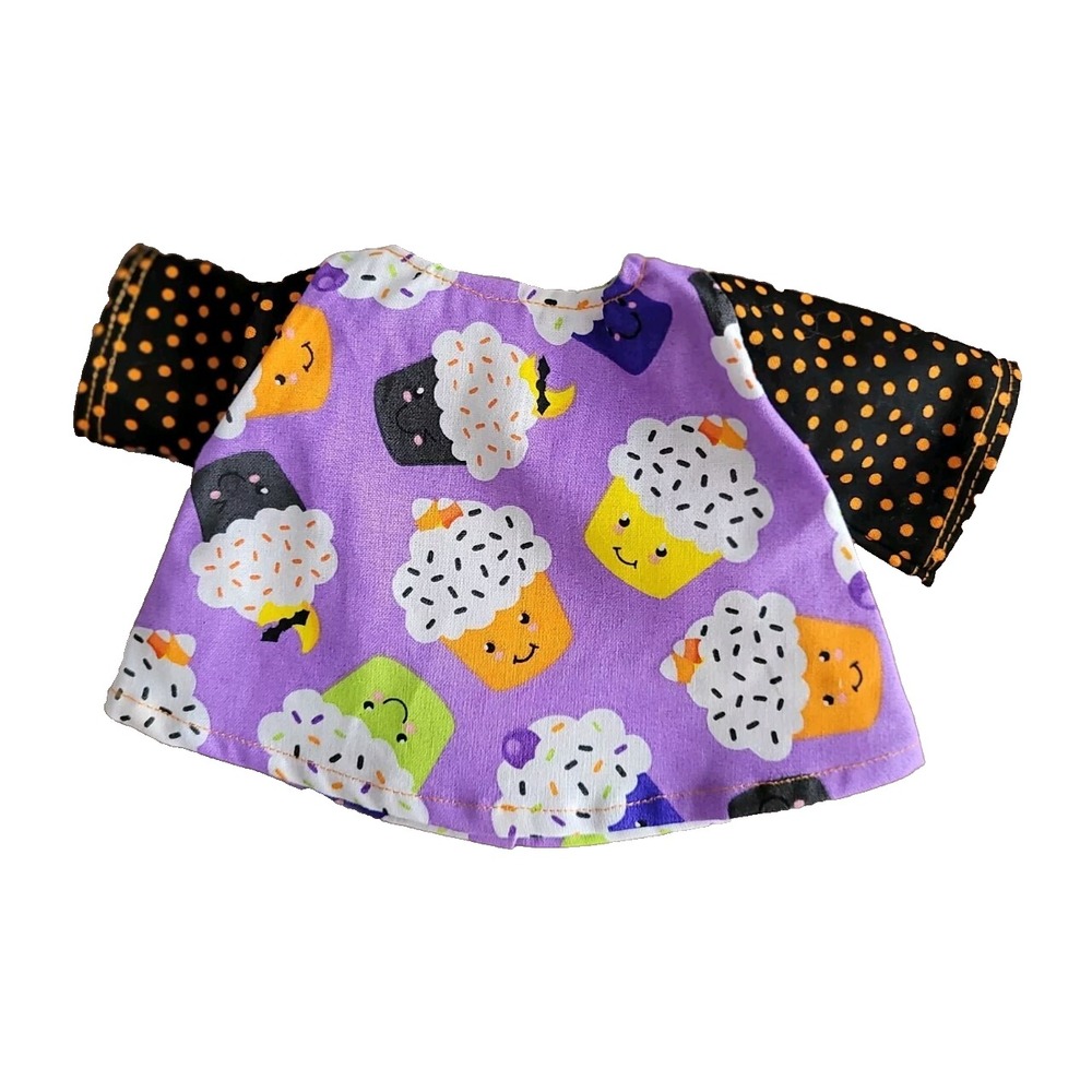 Halloween Sweets Robe for 7.5" Grogu, Baby yoda, Hasbro Dolls, One Piece Clothes
